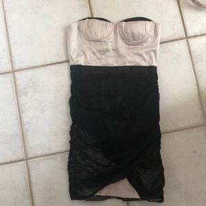 Aryn K. strapless dress